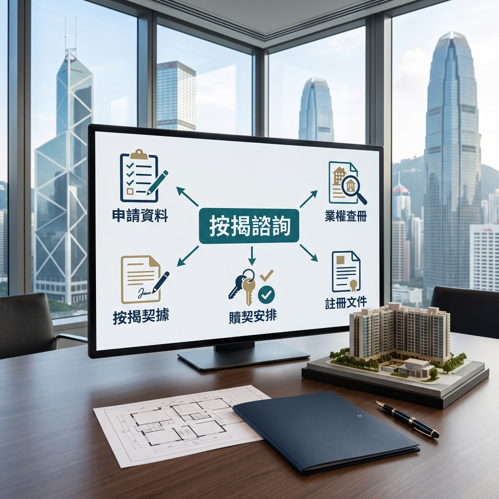 螢幕圖解按揭諮詢的文件、流程與核對項目